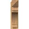 Ekena Millwork Merced Rough Sawn Arts and Crafts Outlooker, Western Red Cedar, 8"W x 28"D x 28"H OUT08X28X28MRC03RWR - alternate 3